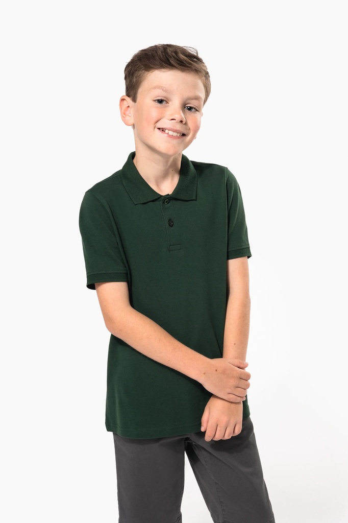 POLO COTON K268 - Polo manches courtes enfant