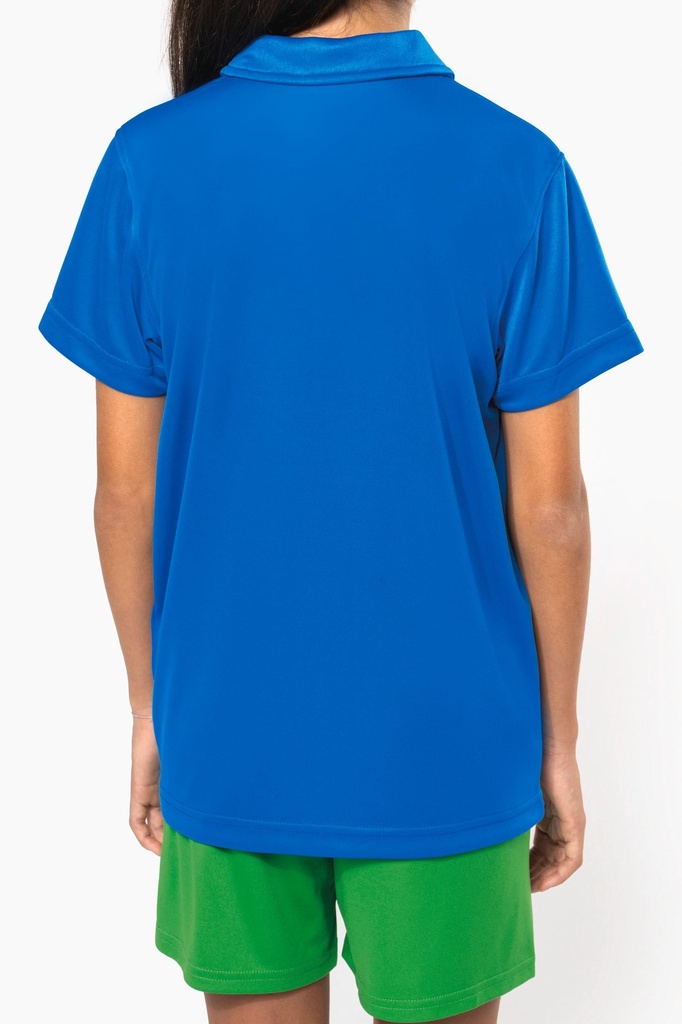 POLO MICROFIBRE PA484 - Polo sport manches courtes enfant