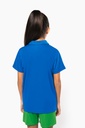 POLO MICROFIBRE PA484 - Polo sport manches courtes enfant