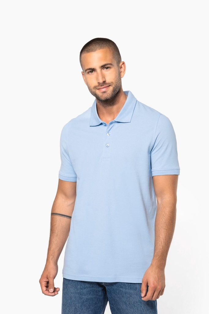 POLO COTON K254 - Polo piqué manches courtes homme