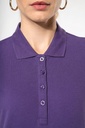 POLO COTON K255 - Polo piqué manches courtes femme