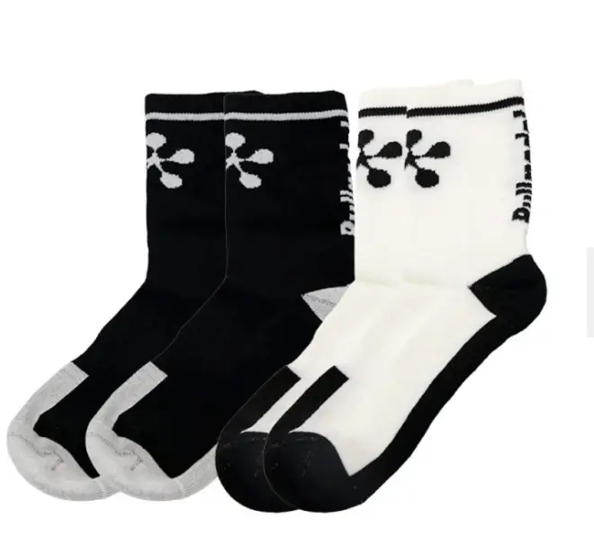 CHAUSSETTE BULLPADEL PREMIER PADEL BPPMR2603 (2 pack black & white)