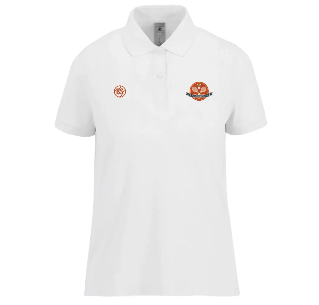 POLO BS BRUSSELS W COTON (WHITE, XS)