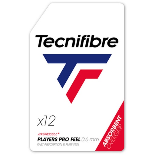 OVERGRIP TECNIFIBRE PLAYERS PRO FEEL X12